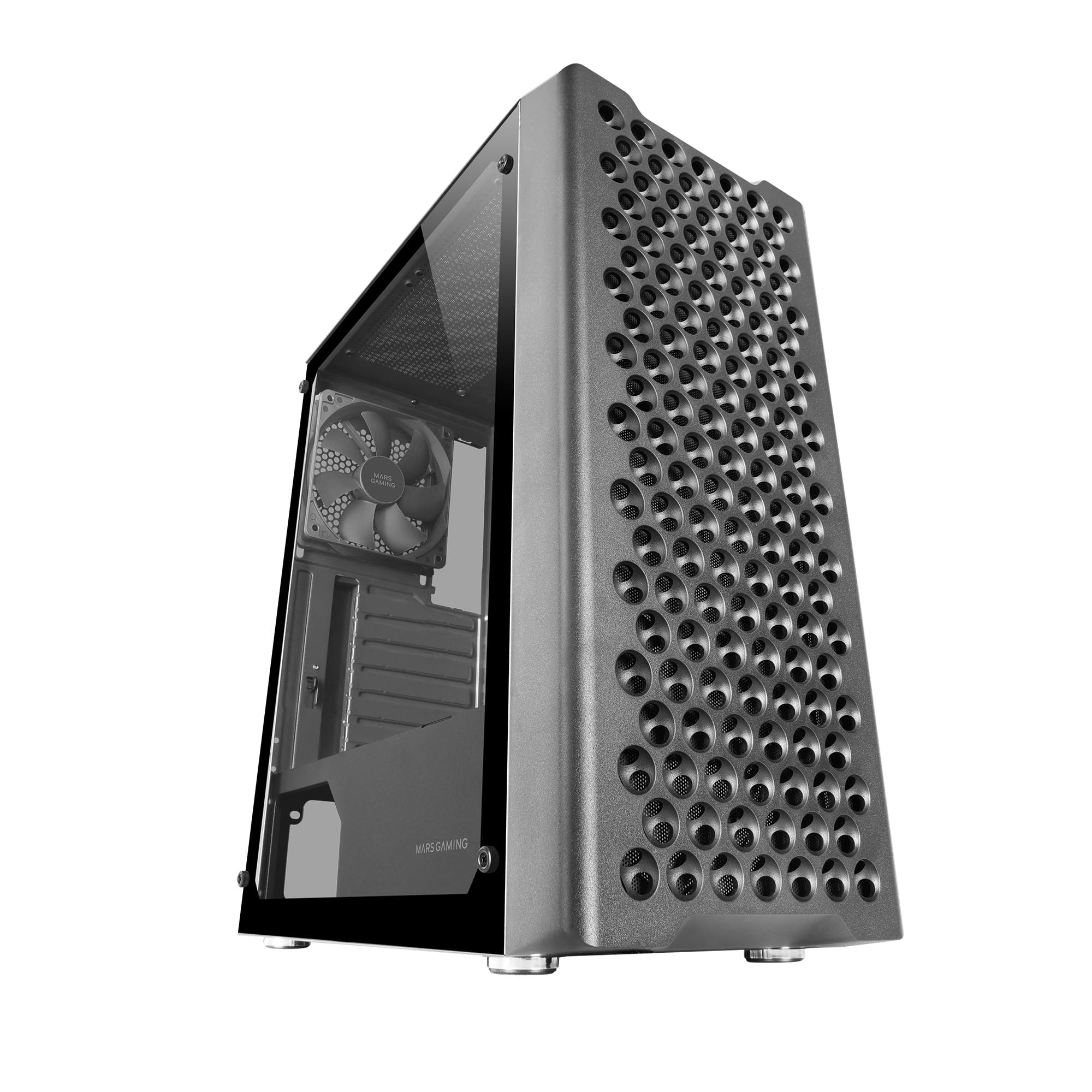 Mars Gaming MC-iPRO - Case Professionale ATX, Nero