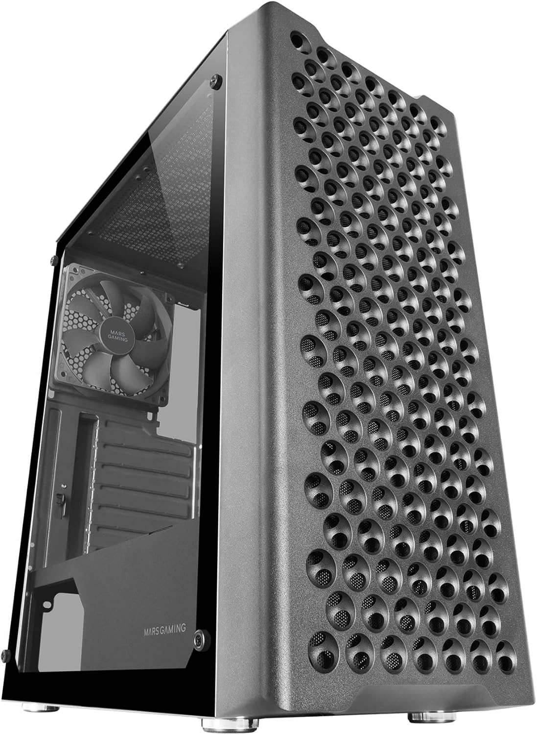 Mars Gaming MC-iPRO - Case Professionale ATX, Nero - immagine 1