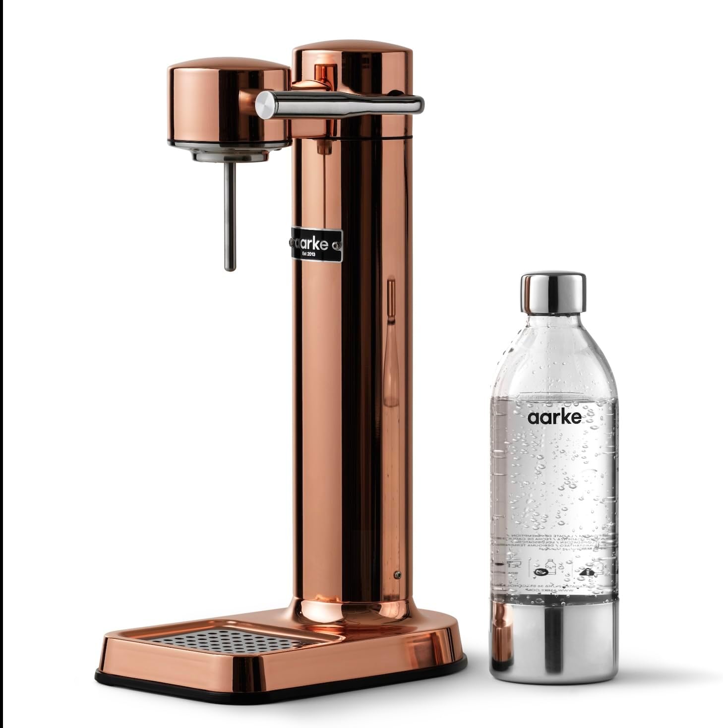 Aarke Carbonator 3 Gasatore d’acqua e Bottiglia, Finitura Rame - immagine 1