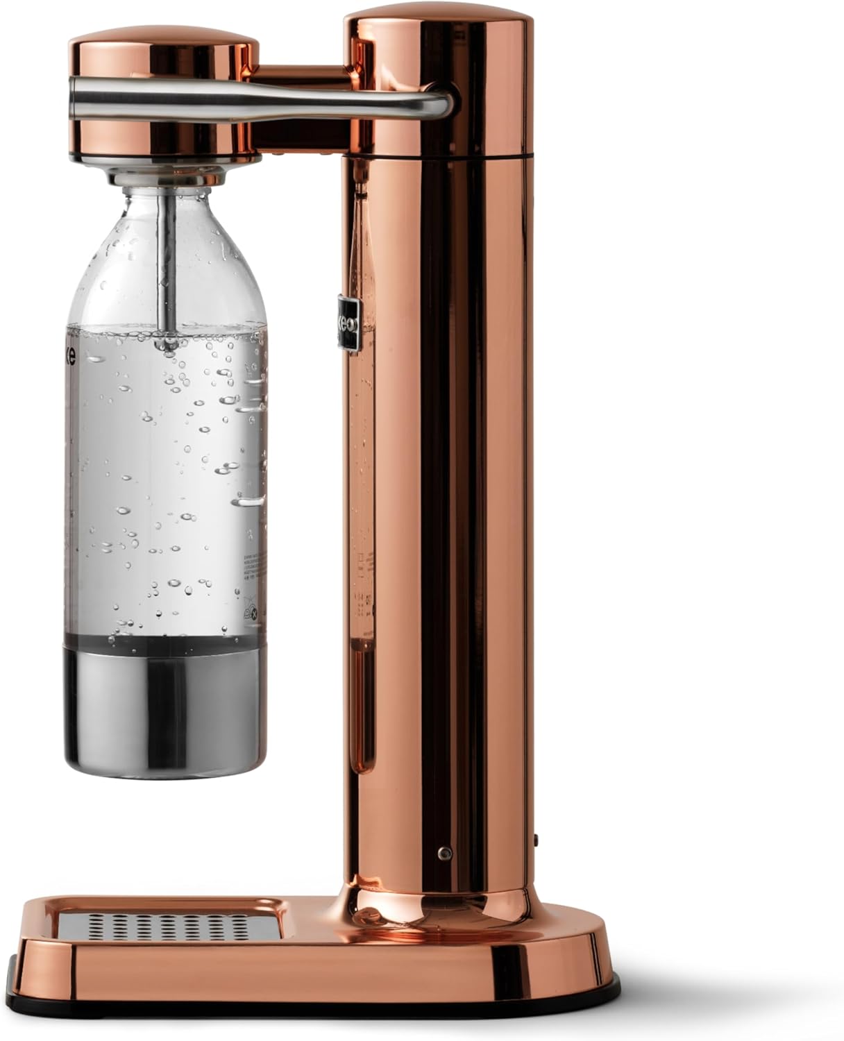 Aarke Carbonator 3 Gasatore d’acqua e Bottiglia, Finitura Rame - immagine 2