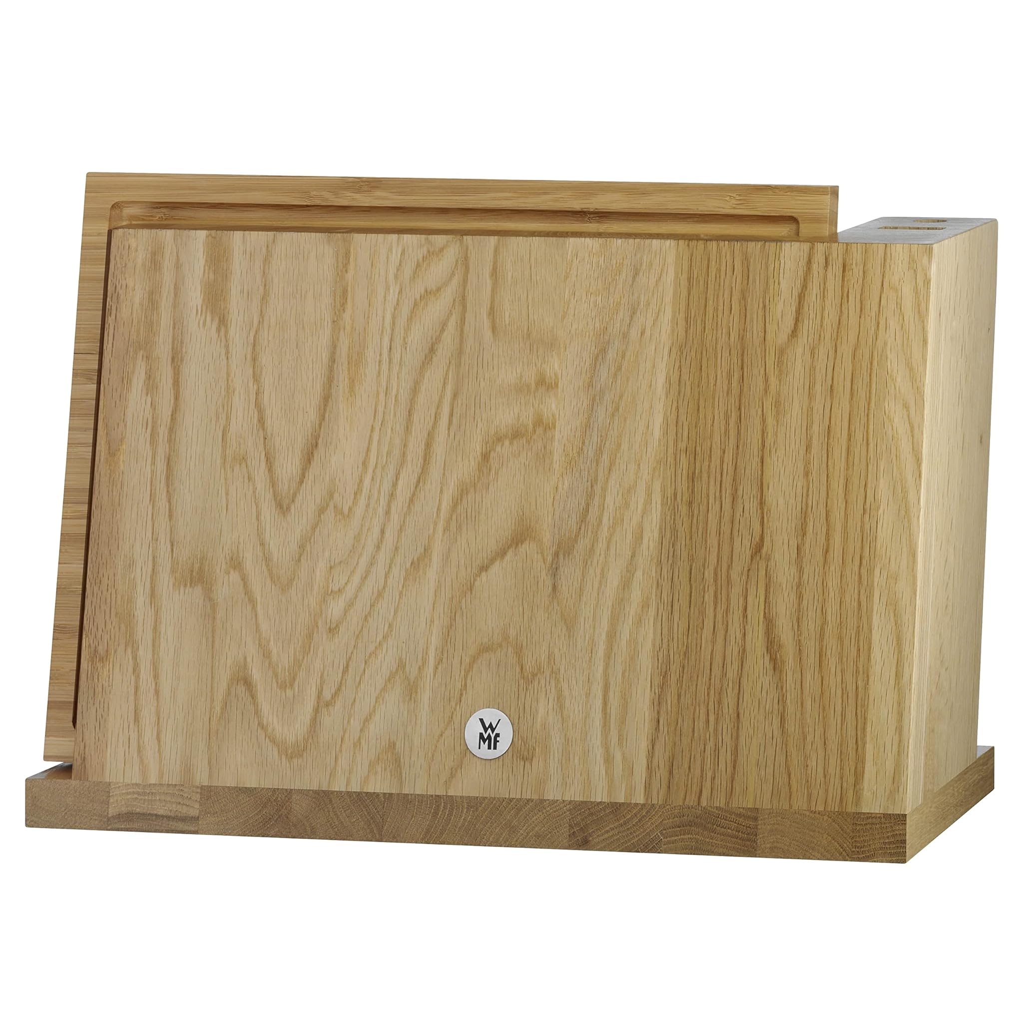 WMF 1880614500, Blocco portacoltelli con Tagliere, Marrone (Braun)