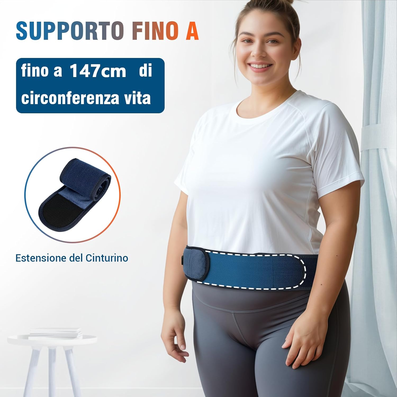 Comfytemp Fascia Lombare Riscaldamento e Massaggio - immagine 7