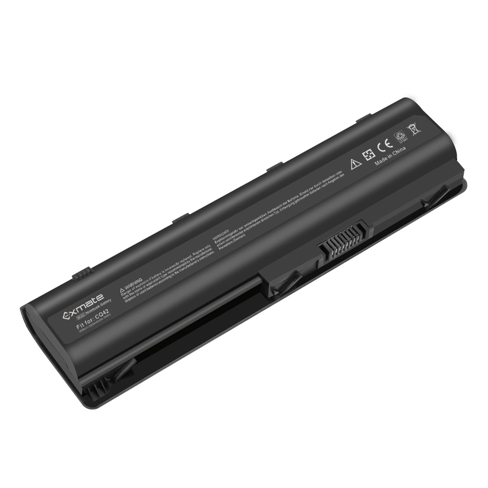 Exmate Batteria MU06 MU09 5200mAh per HP e Compaq