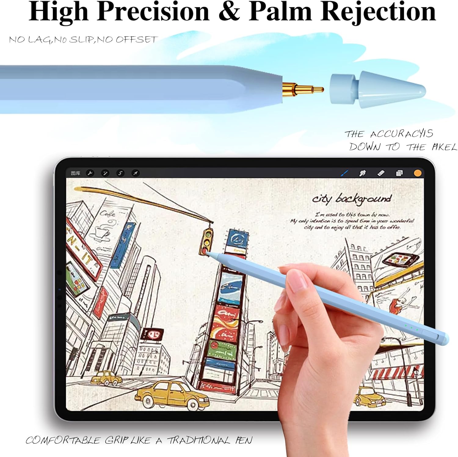 Penna Stylus per iPad 11a e 10a Gen - immagine 6