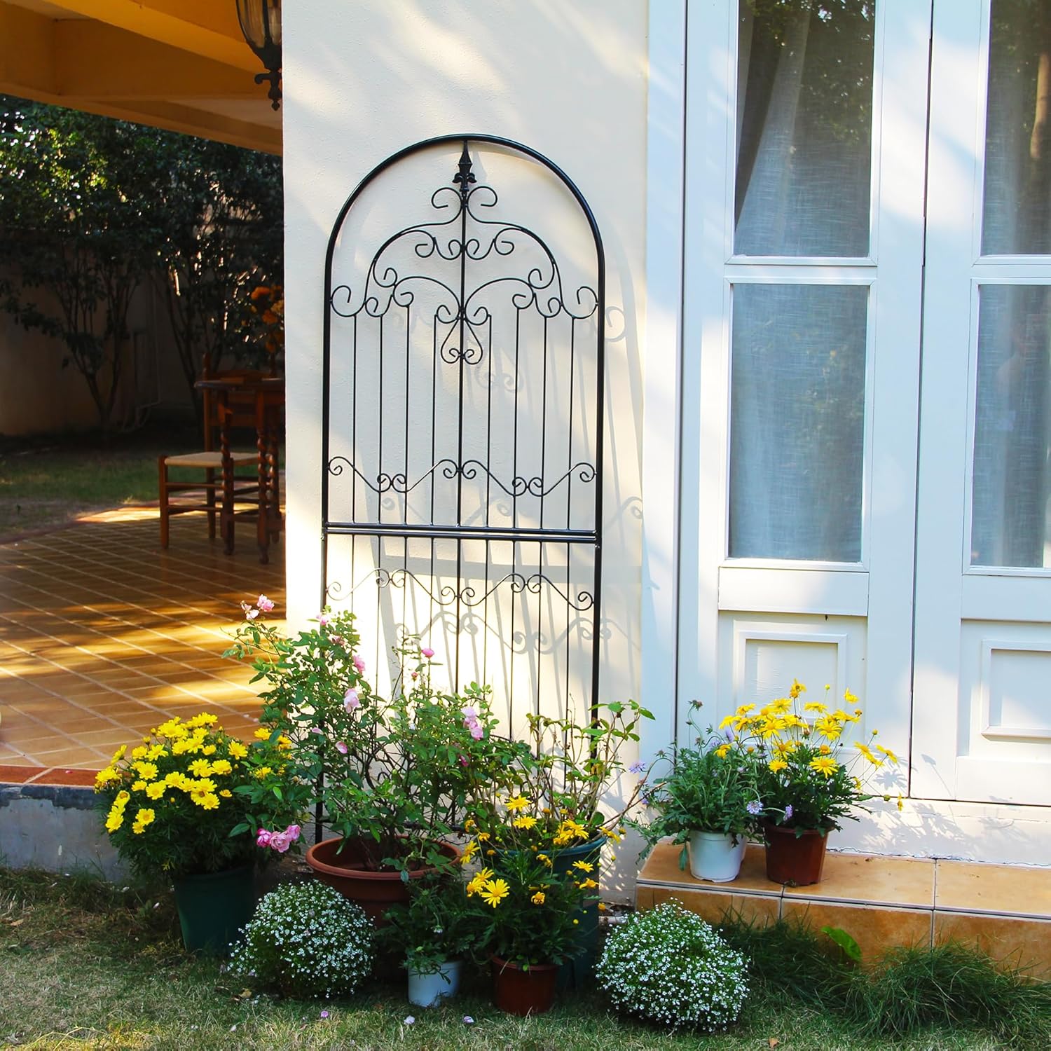 Scendor Garden Traliccio per Piante Rampicanti 179.8x65cm