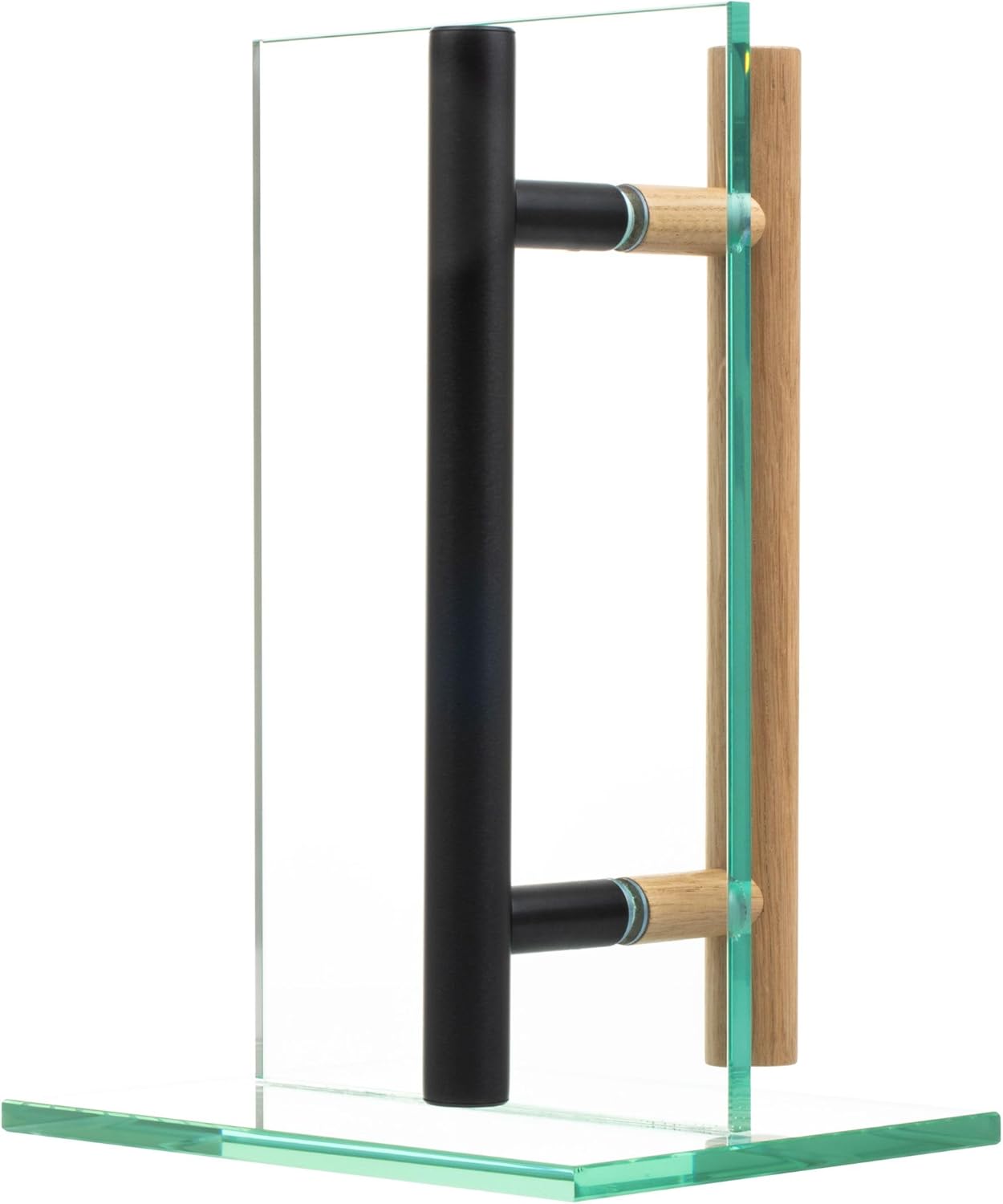 Mls Maniglia per Porta Sauna e SPA 500mm, Nero - immagine 1