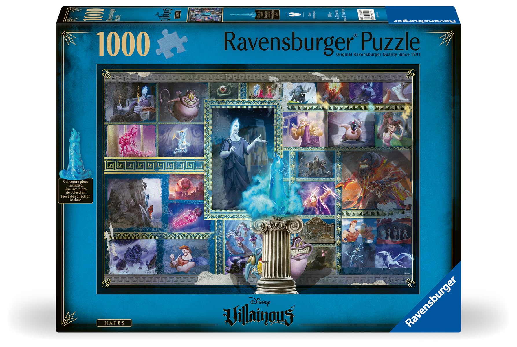 Ravensburger Disney Villainous: Hades - Puzzle 1000 pezzi