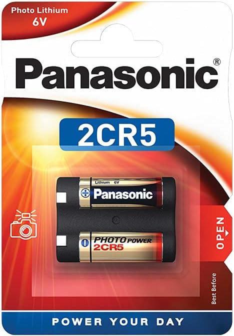 Panasonic 2CR5 Batteria Cilindrica al Litio 6V - immagine 1
