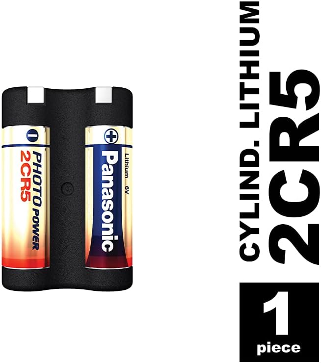 Panasonic 2CR5 Batteria Cilindrica al Litio 6V - immagine 3