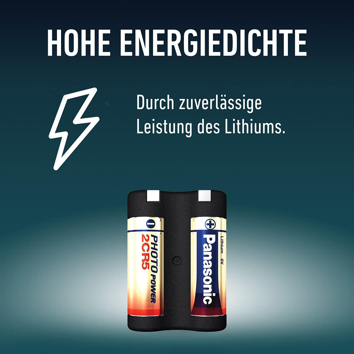 Panasonic 2CR5 Batteria Cilindrica al Litio 6V - immagine 5