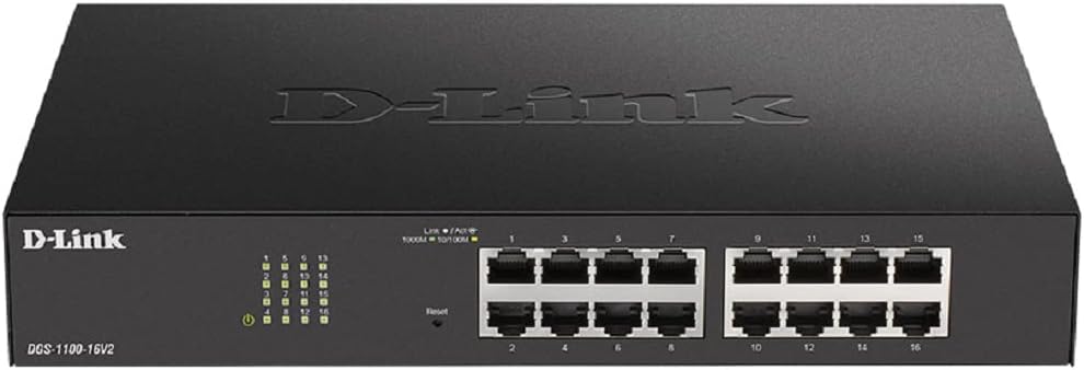 D-link DGS-1100-16V2/E Smart Switch Gestito 16 Porte - immagine 1