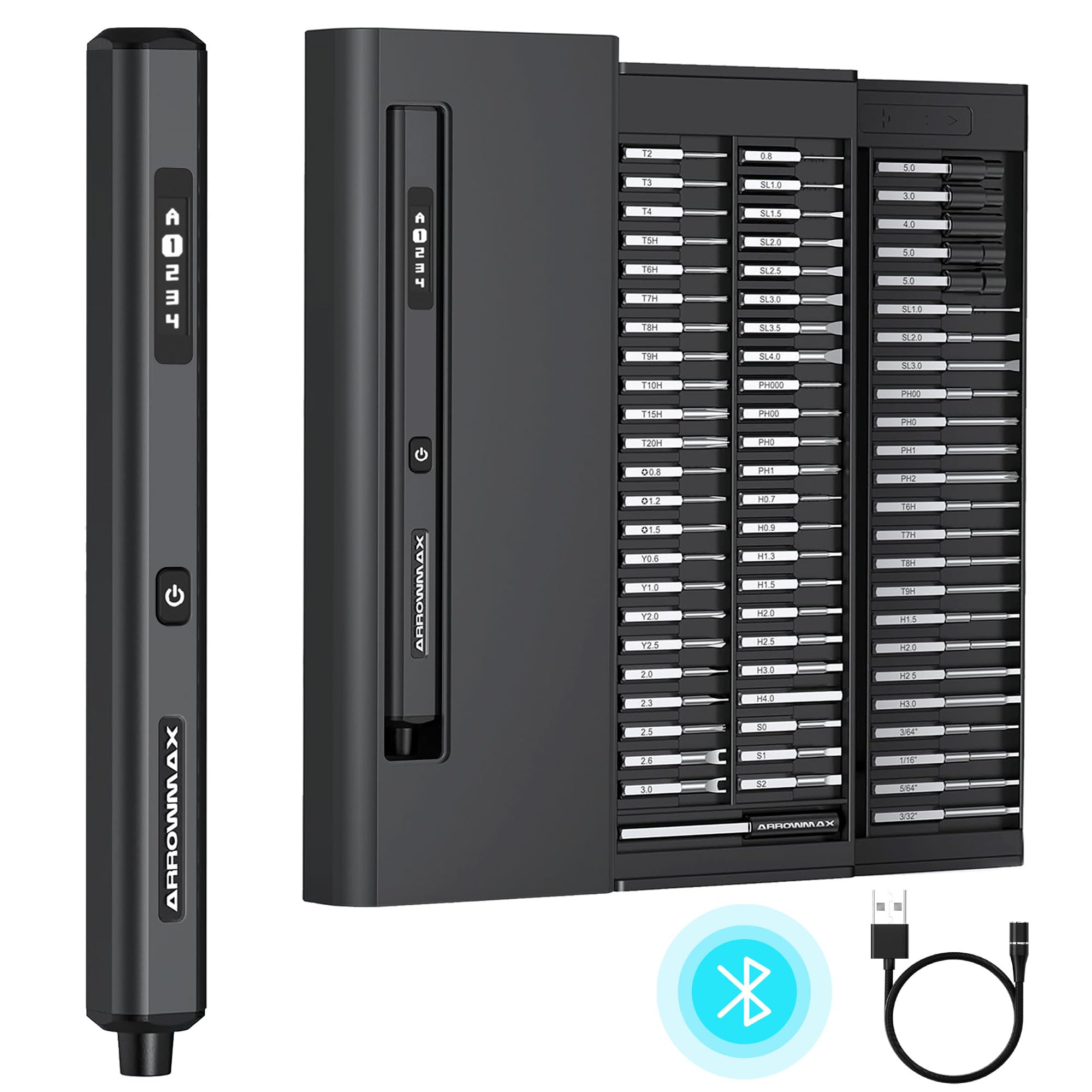 Arrowmax Cacciavitore Elettrico SES MAX con Display OLED