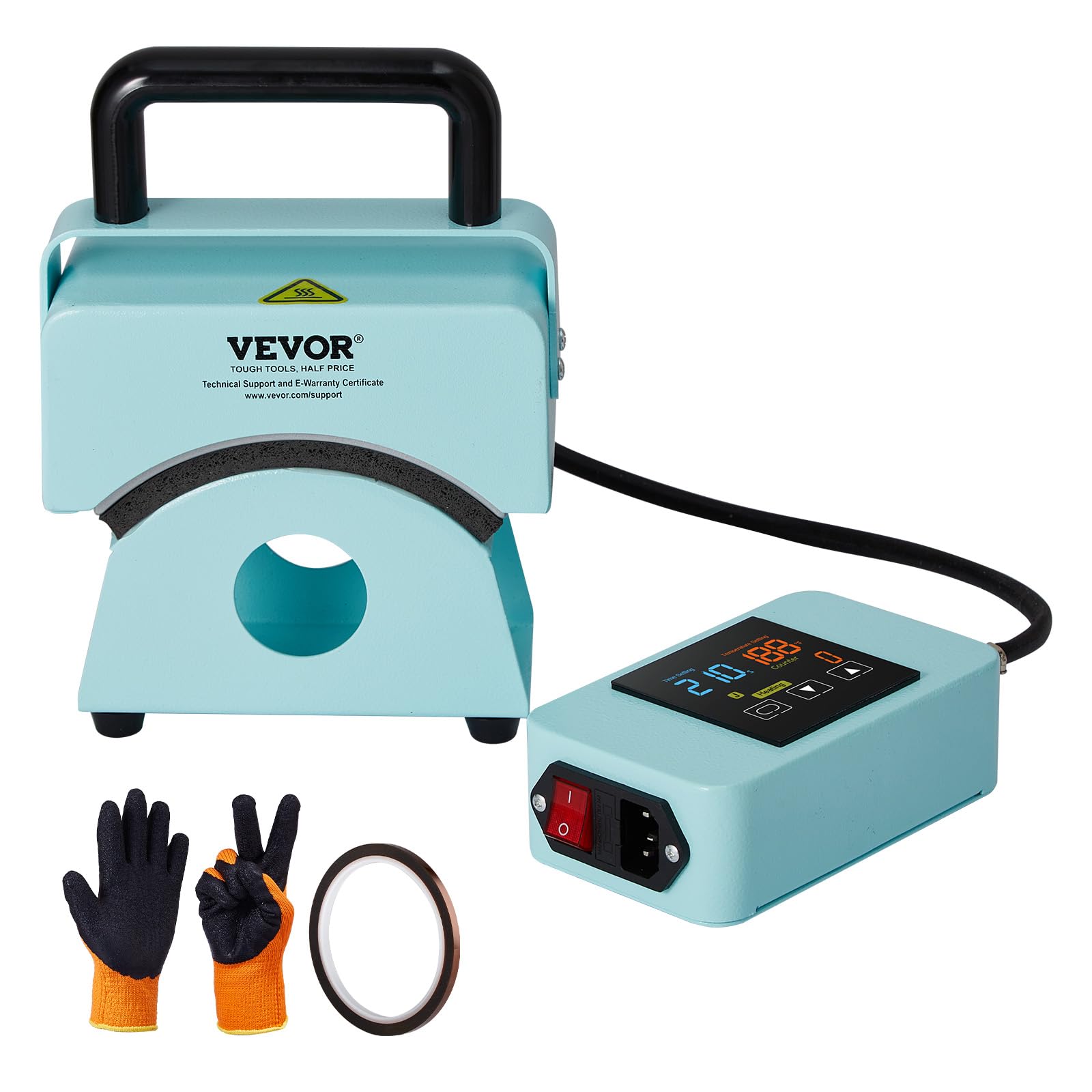 Vevor Macchina per Pressatura Cappelli, Verde