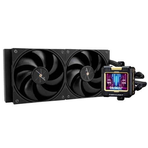 Tr FW 240 Nero CPU AIO Cooler con Display LCD