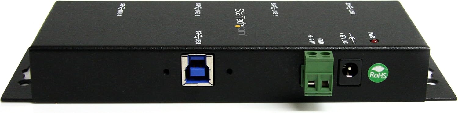 Startech.com Hub USB 3.0 Industriale a 4 Porte - immagine 3
