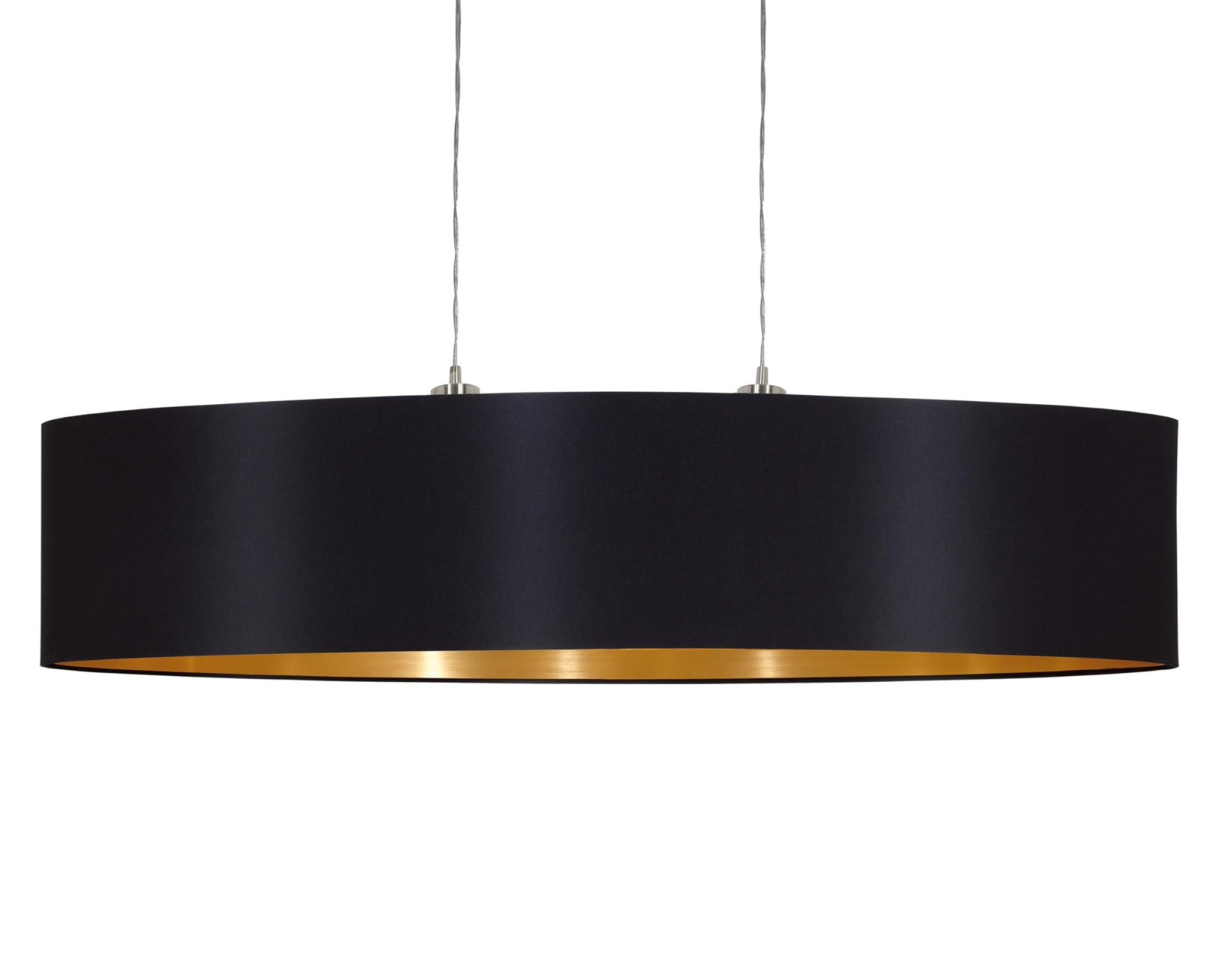 Eglo Maserlo - Lampada a Sospensione Tessile Ovale