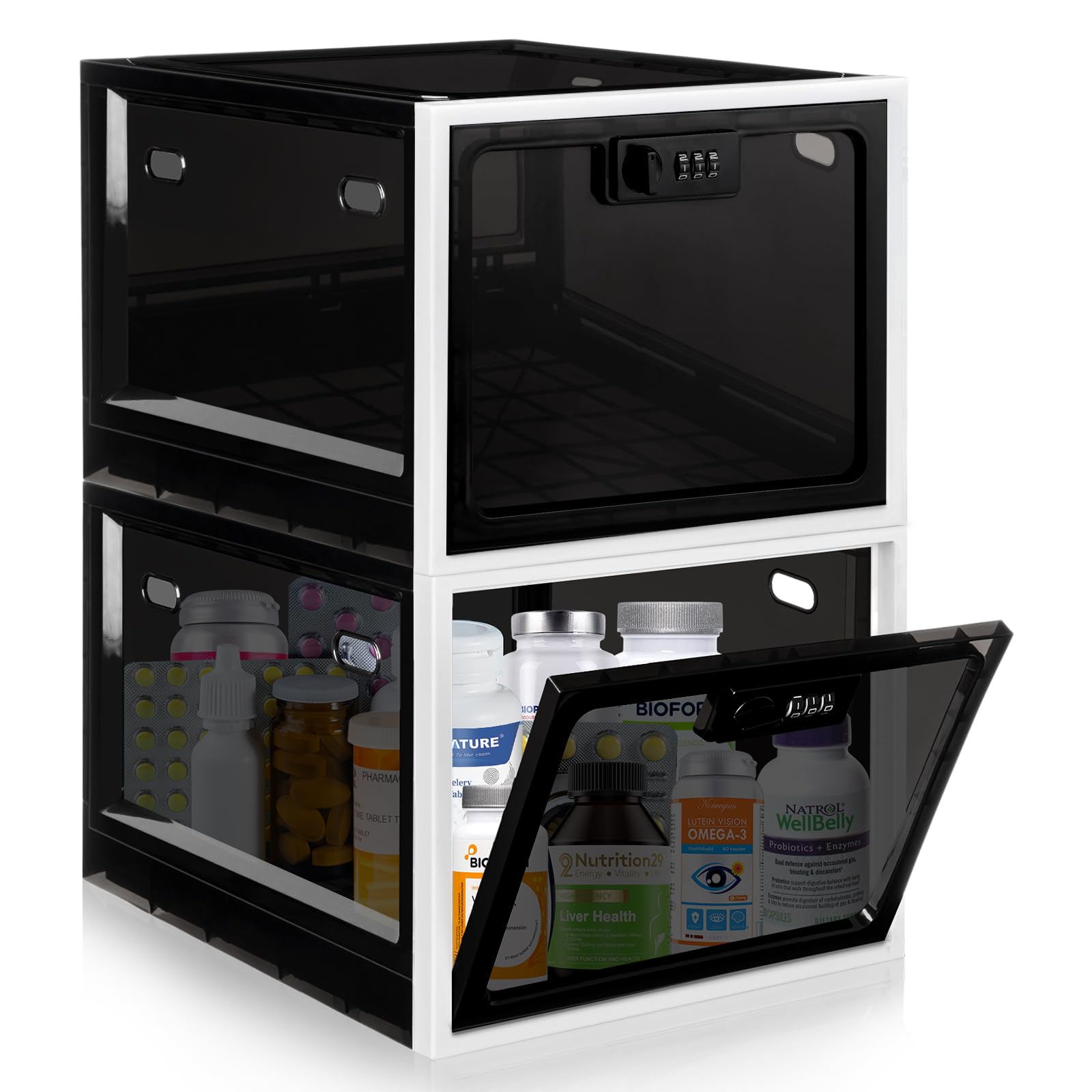 Gemaxvoled Scatola di Sicurezza con Blocco a Combinazione