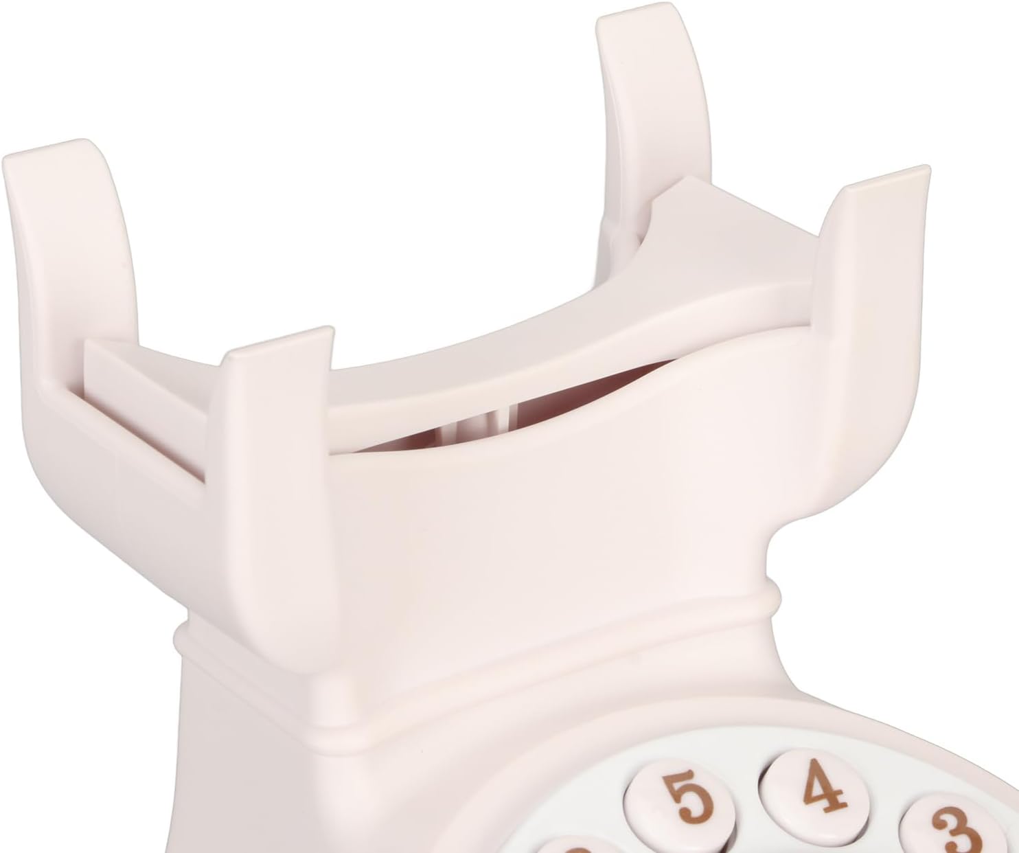 Telefono Fisso Retrò Vintage con Pulsante Grande - immagine 7