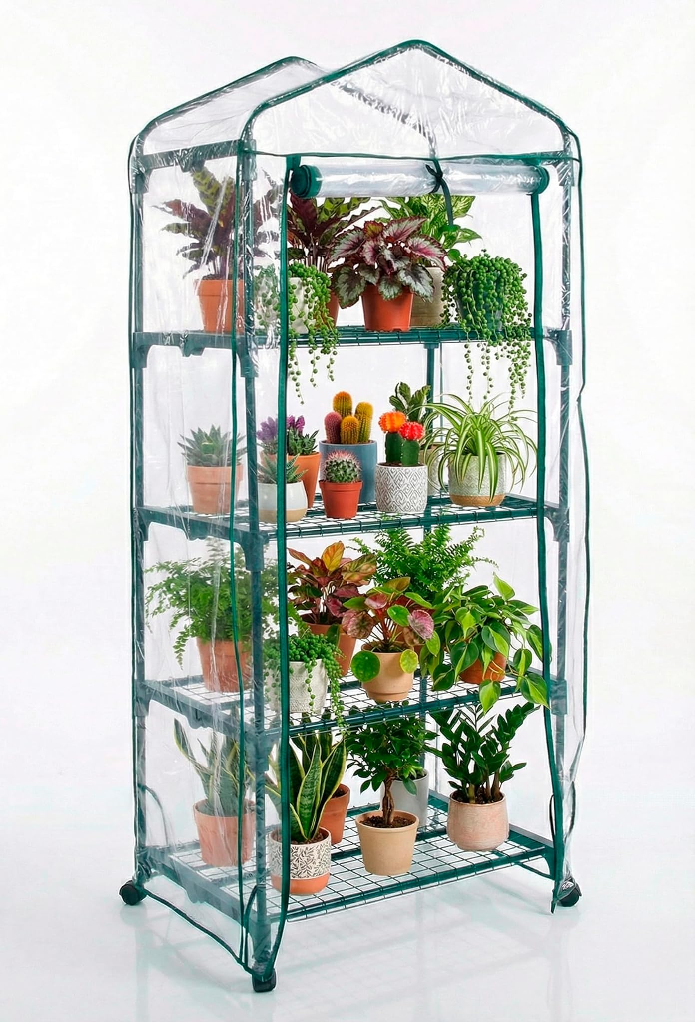 Biotop INVERNADERO 4 BANDEJAS PVC (68X49X156CM)