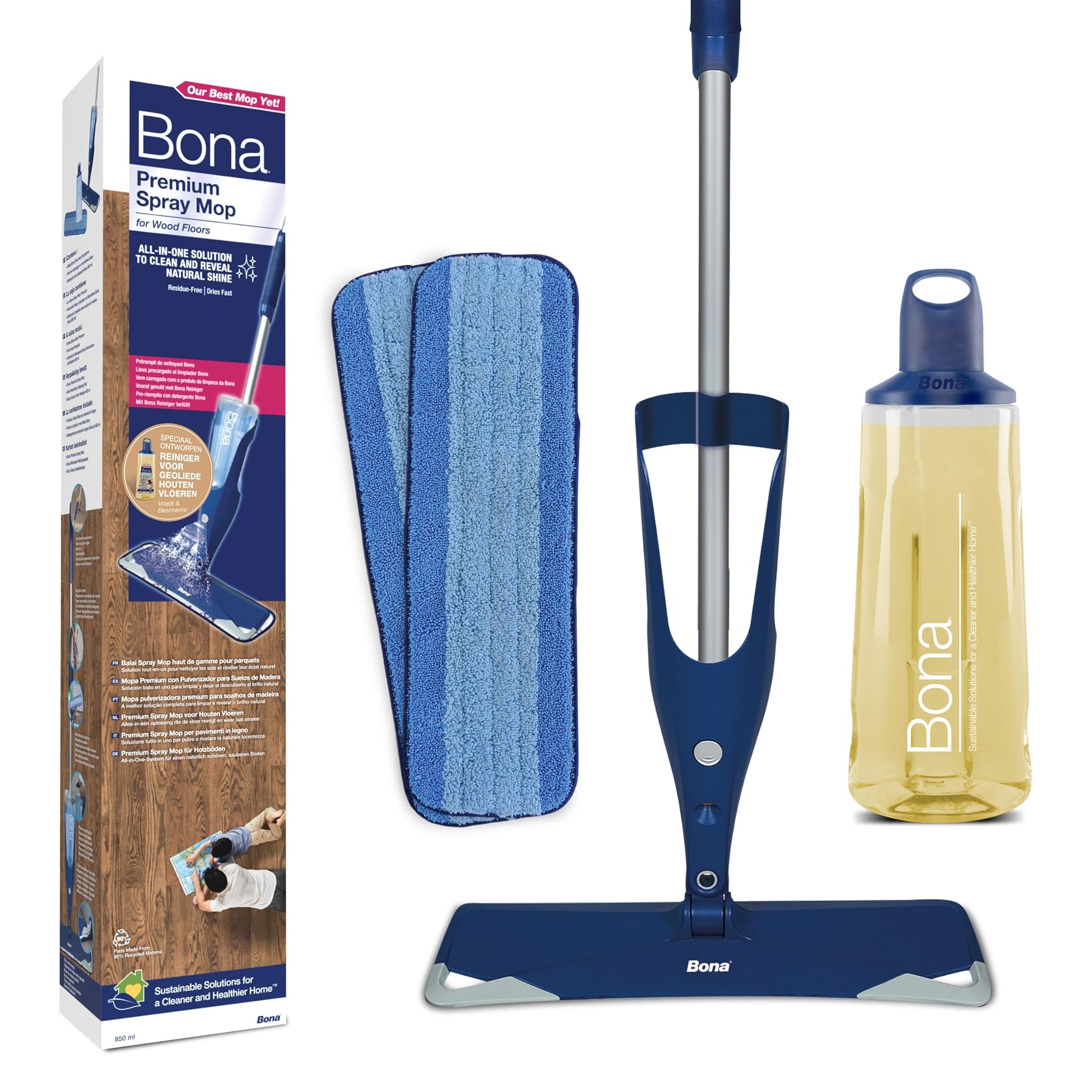 Bona Spray Mop Premium per Pavimenti in Legno Oliati