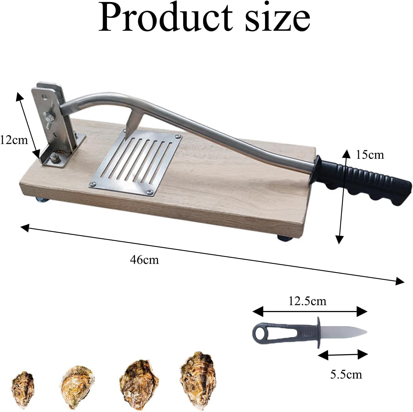 Coltello per Ostriche in Acciaio Inox, Regolabile - immagine 6