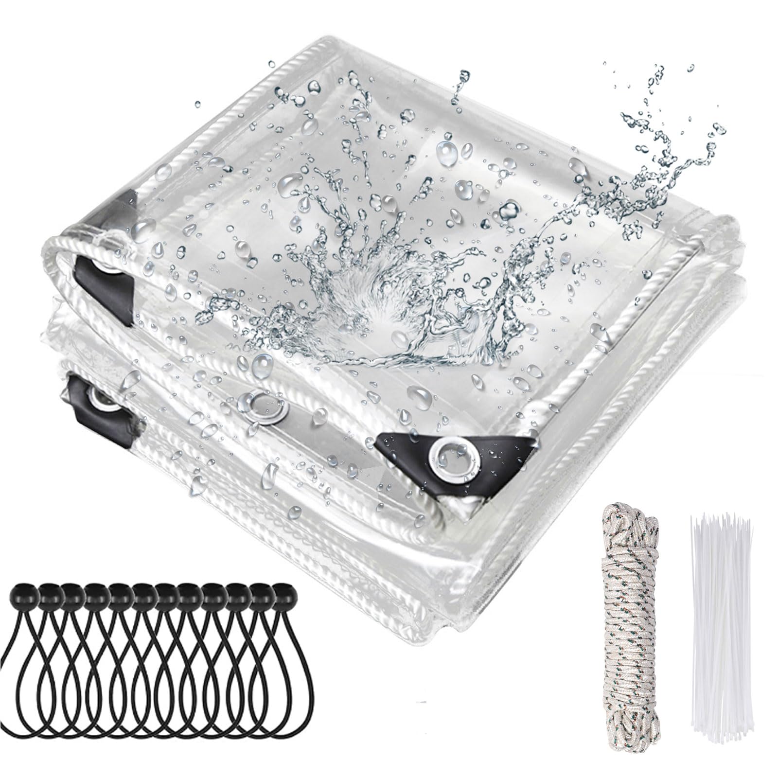 Telone Trasparente in PVC 420 g/m² 1.8x2.5m