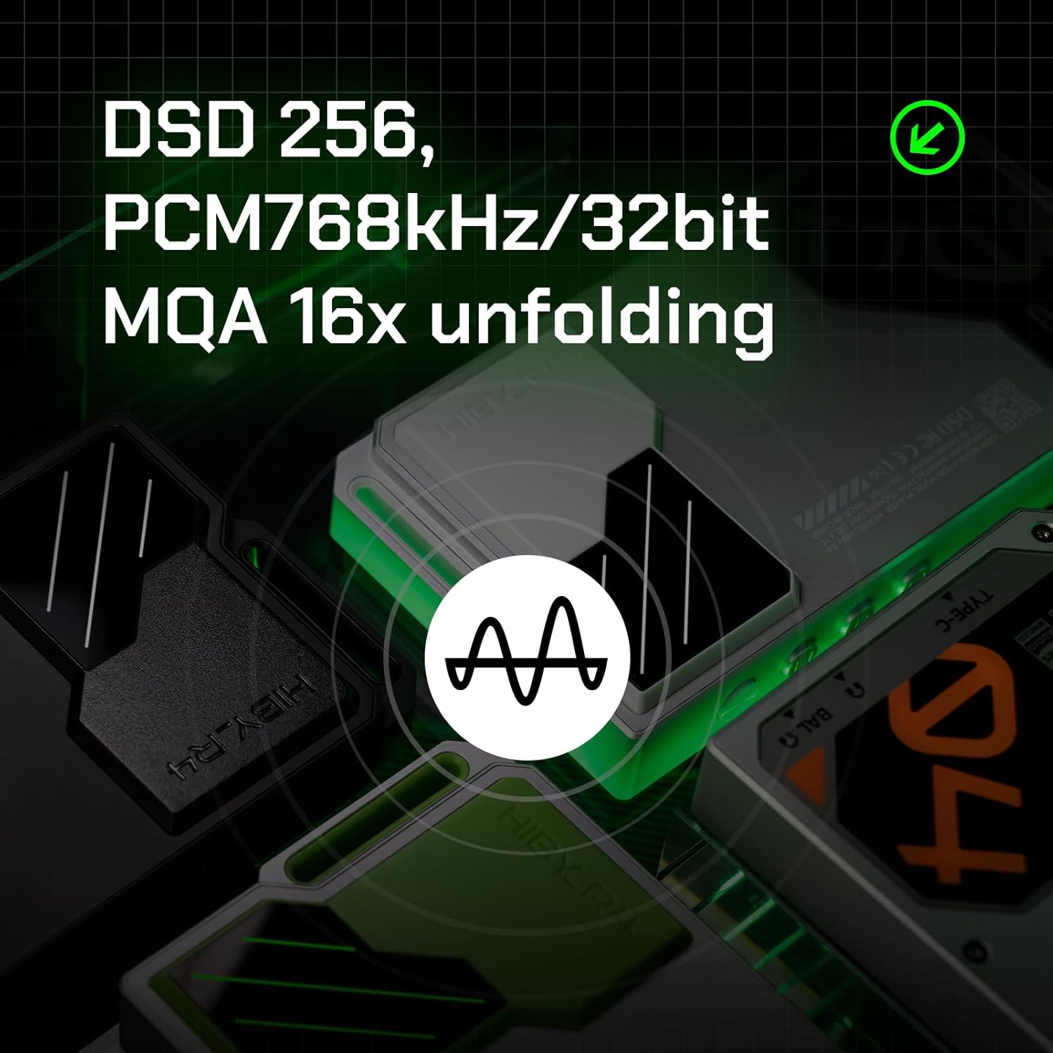 Hiby R4 - Lettore MP3 Android con Bluetooth e WiFi, Argento - immagine 5