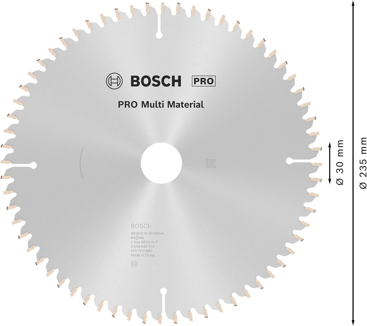Bosch Professional Lama per Seghe Circolari Multi Material - immagine 3