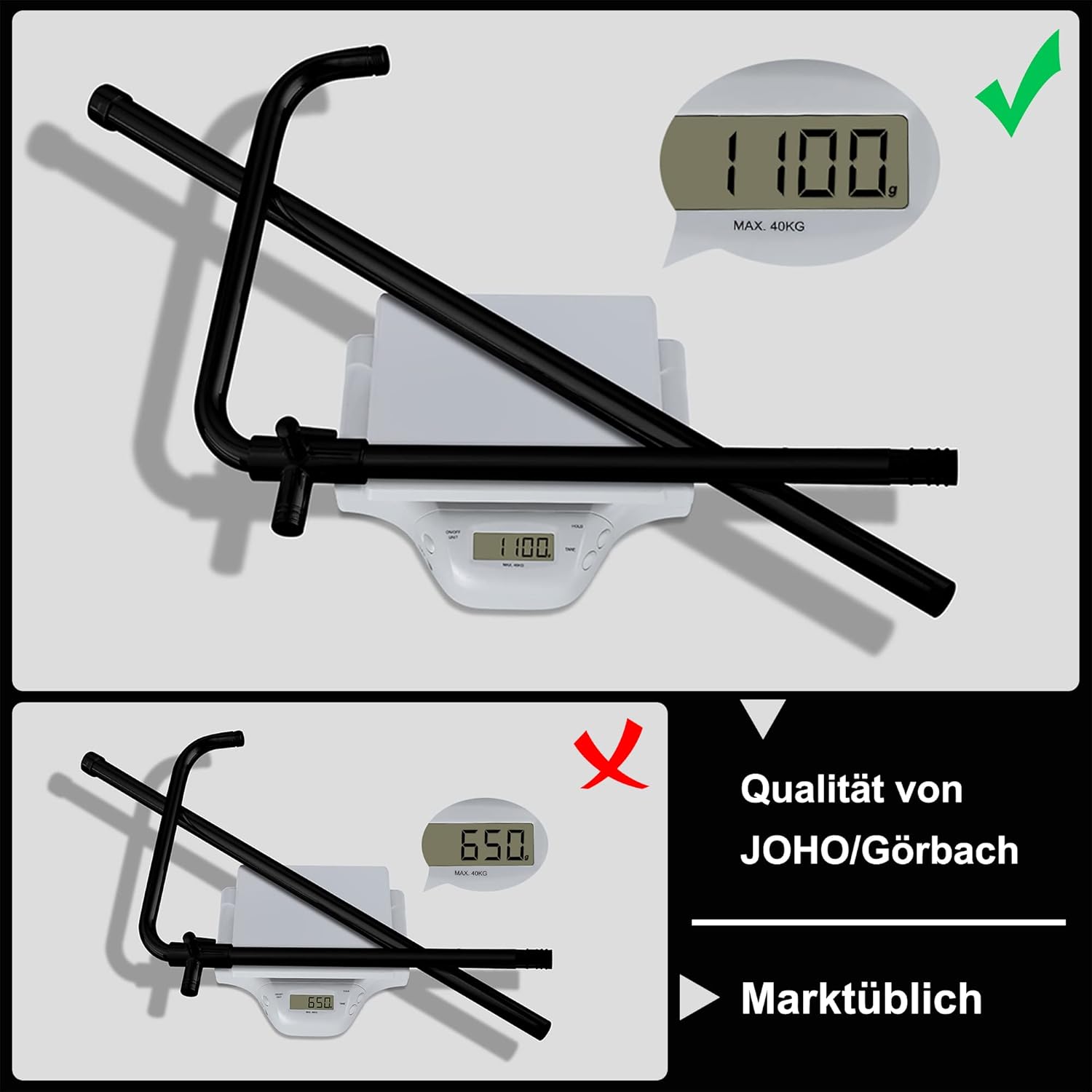 Görbach Colonna Doccia Idromassaggio Nera D25cm - immagine 4