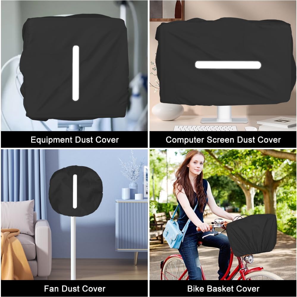 flintronic Coprizaino Antipioggia con Strisce Riflettenti - immagine 6