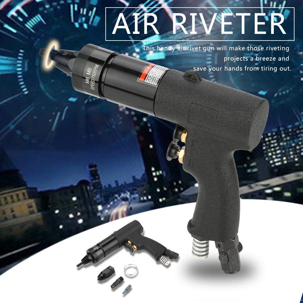 Rivettatrice Pneumatica per Dadi M6/M8 - immagine 4