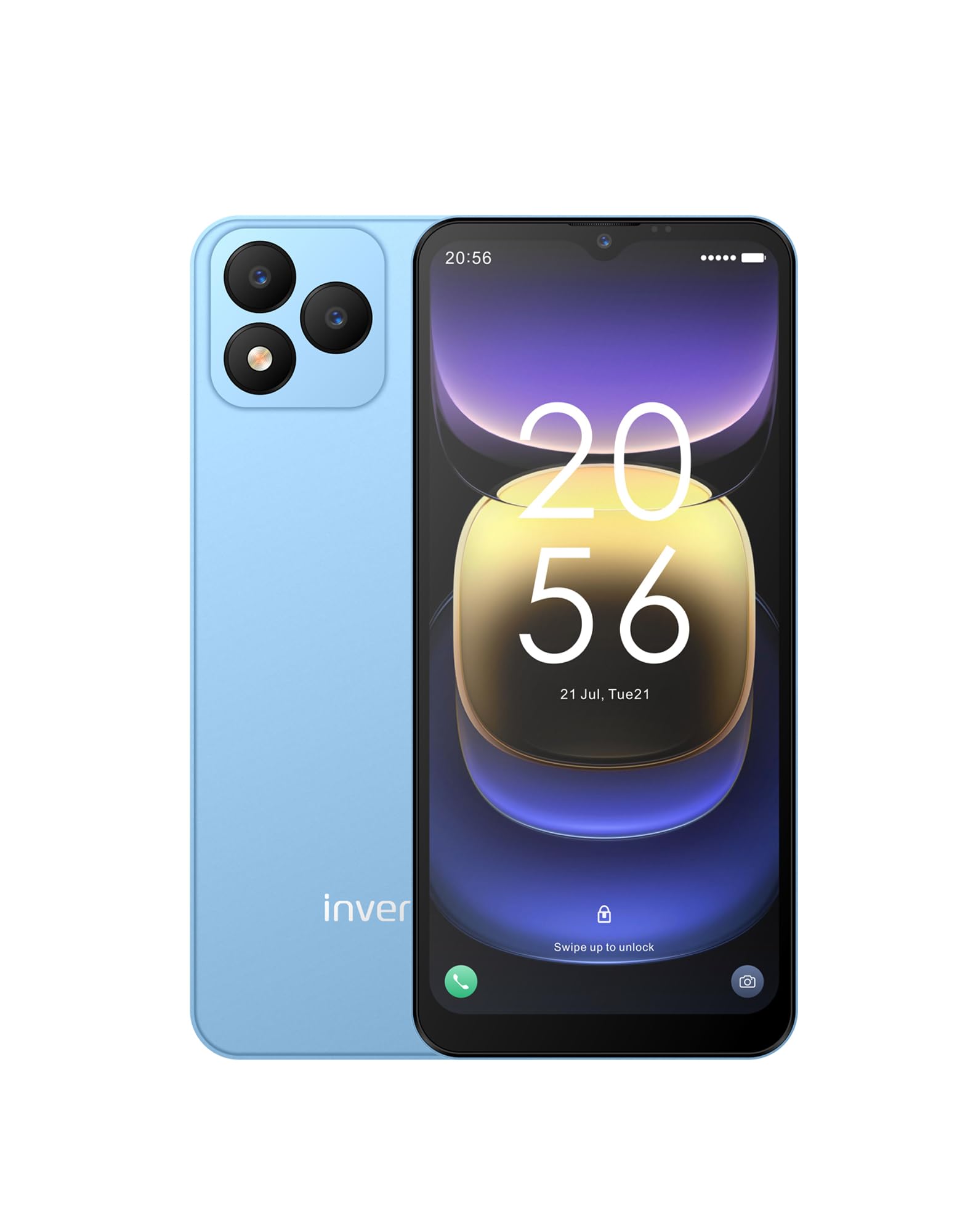 invens Note TK01 Smartphone Android sbloccato, schermo HD+ 6,52", dual-SIM 4G Android