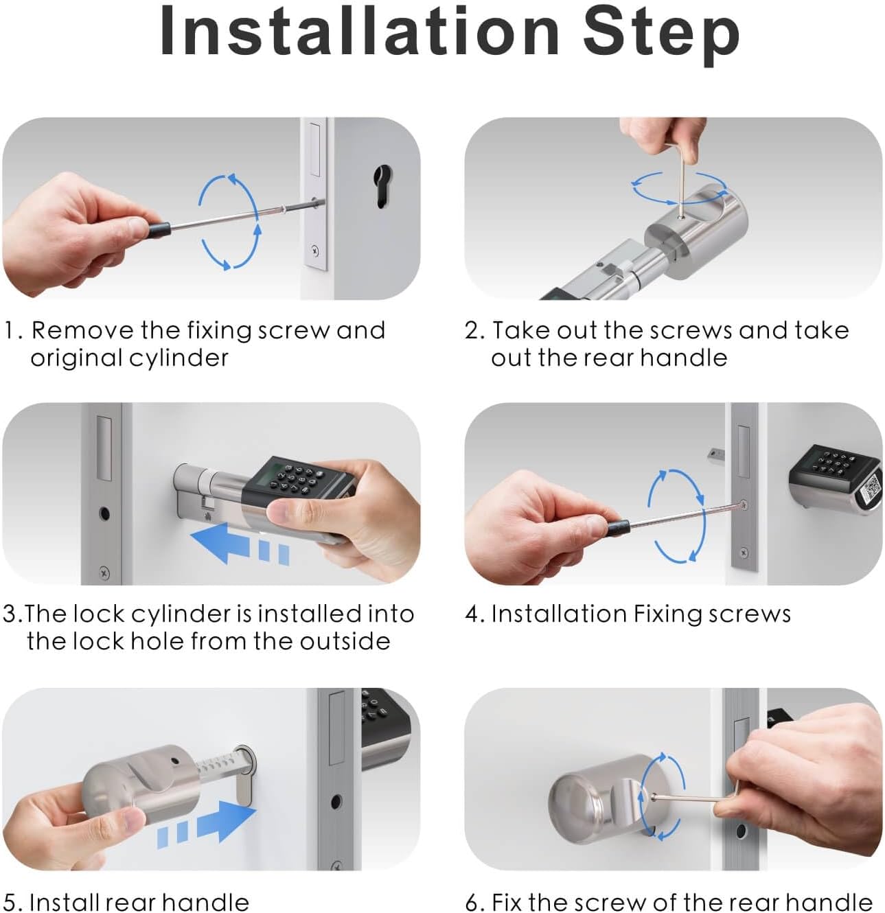 Ruilon Serratura Combinazione Smart IP65 - immagine 6