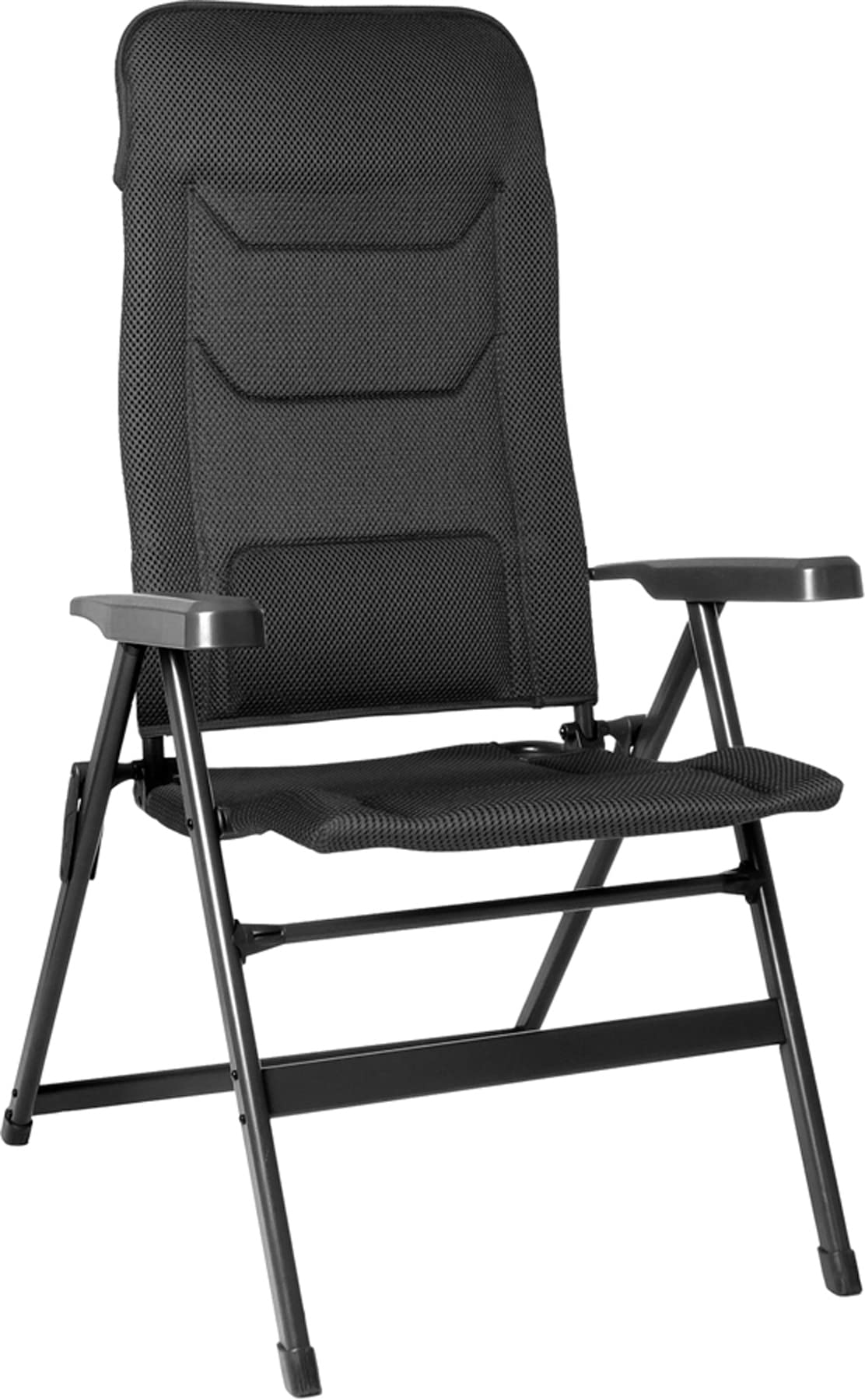 Brunner Aravel Vitachic S - Sedia Campeggio Ergonomica, Antracite