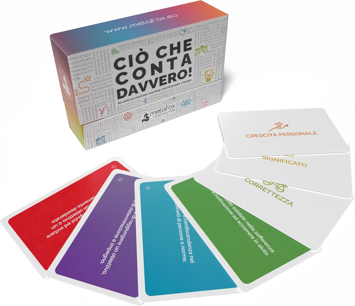 Metafox “Ciò Che Conta Davvero!” - Carte sui Valori - immagine 1
