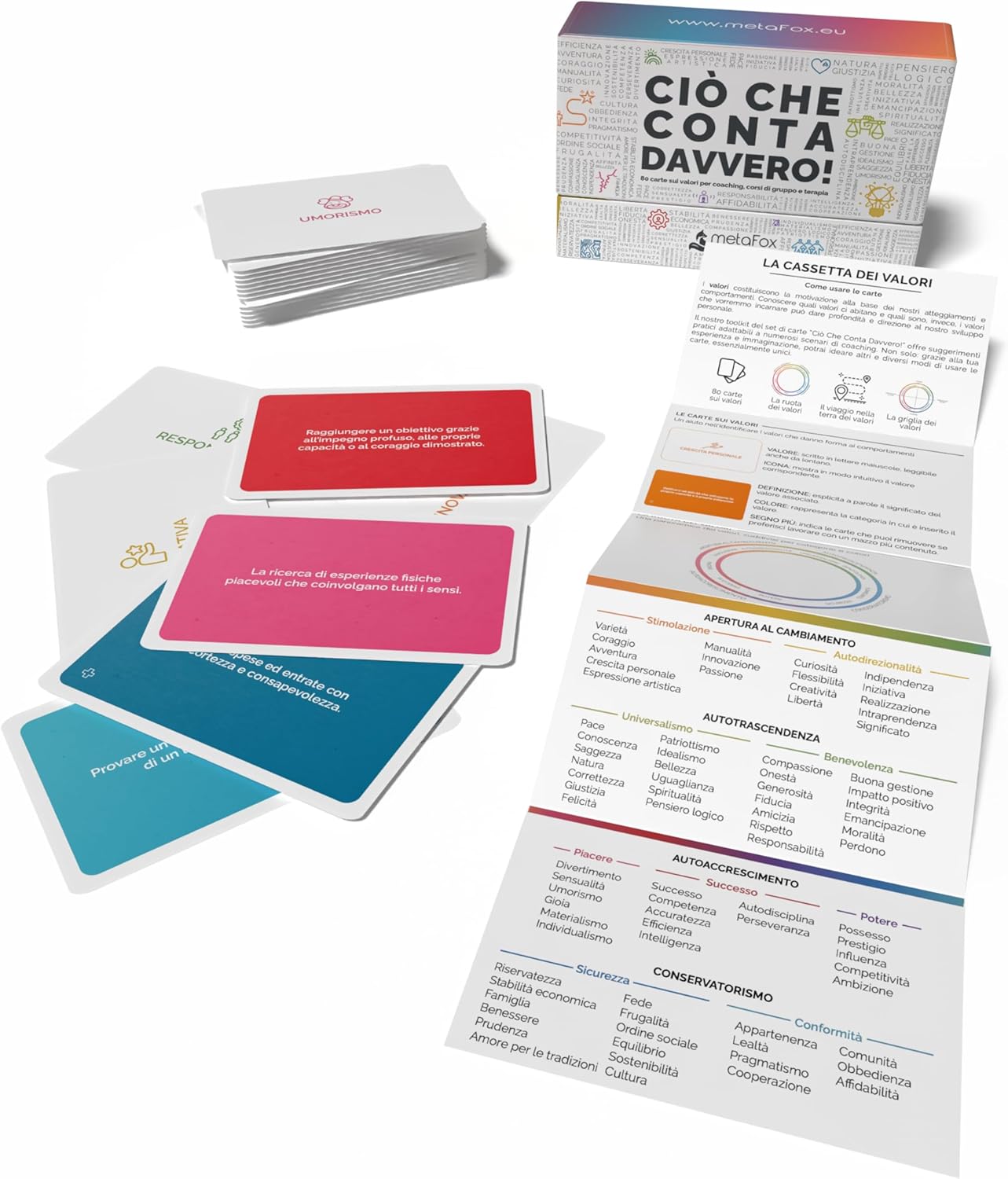 Metafox “Ciò Che Conta Davvero!” - Carte sui Valori - immagine 2