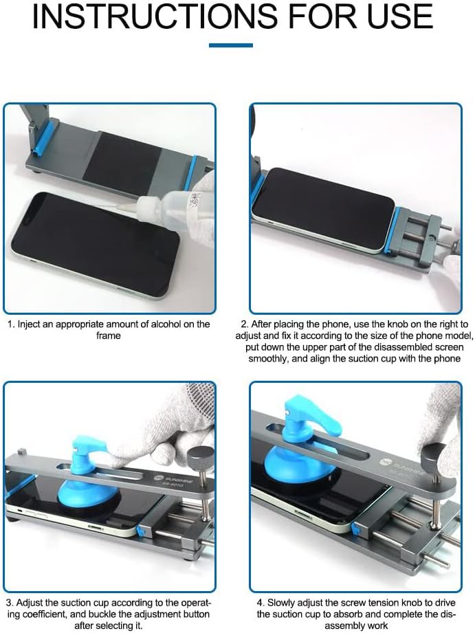 Separatore Schermo Telefono Cellulare LCD Regolabile - immagine 4
