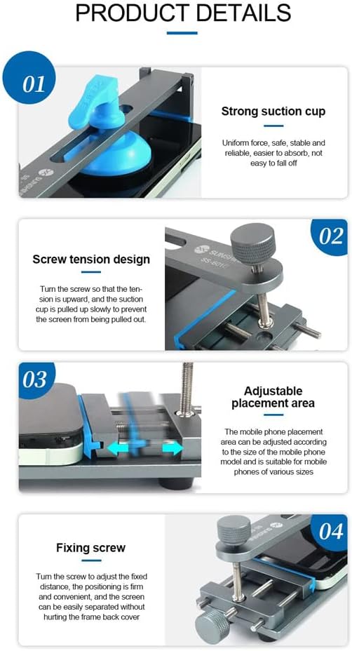 Separatore Schermo Telefono Cellulare LCD Regolabile - immagine 6