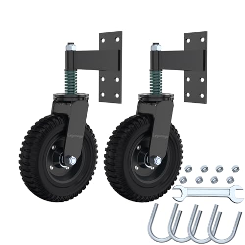 Lygoeege Ruota per Recinzione 20cm, Carico Max 275kg