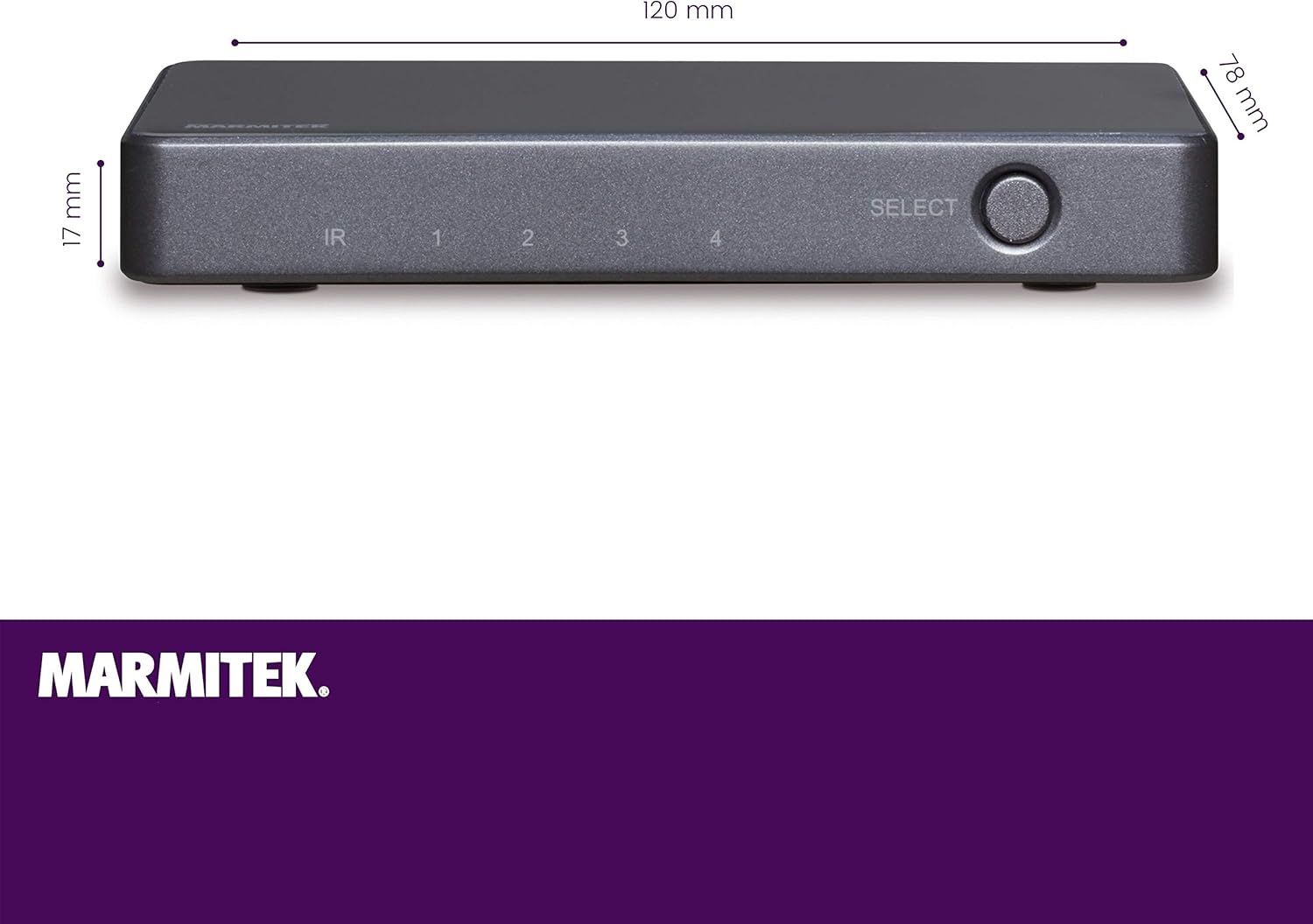 Marmitek Connect 620 UHD 2.0 - HDMI Switch 4K - immagine 9