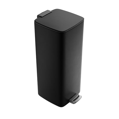 Amig Pattumiera con pedale 30 litri, Nera