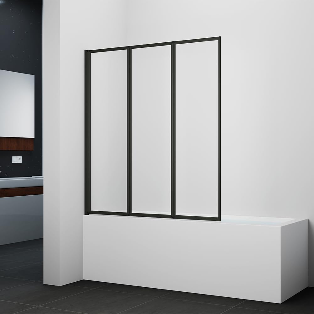 Marwell Vasca da Bagno Black Light 3 Ante 125x143x5cm