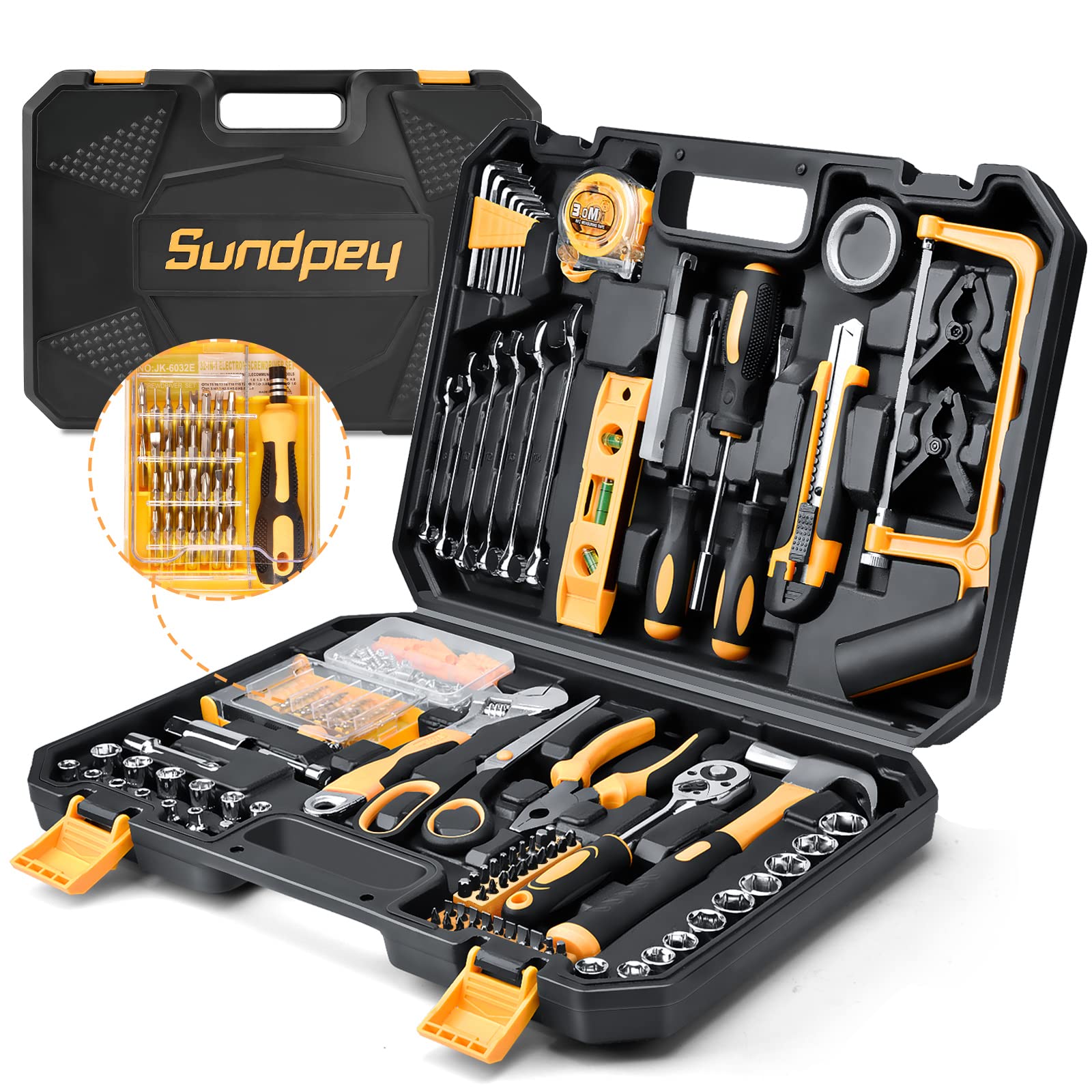 Sundpey Kit di attrezzi per la casa 258-PC