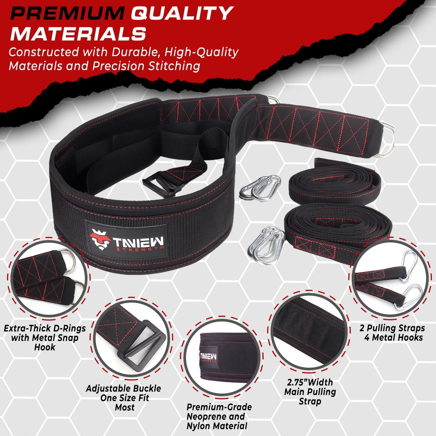 Cintura da slitta per allenamento della forza - immagine 2