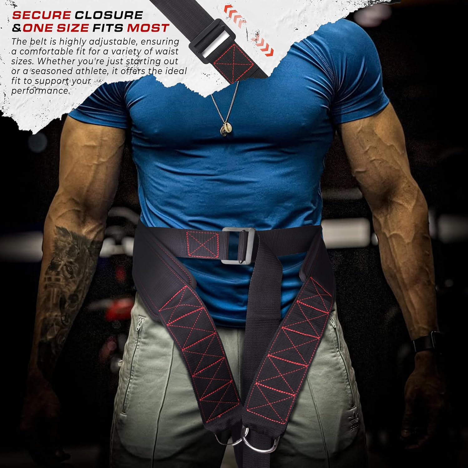 Cintura da slitta per allenamento della forza - immagine 3