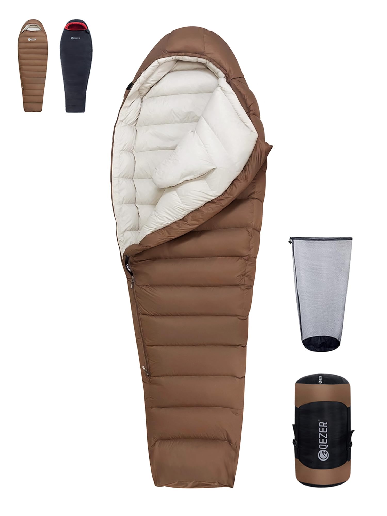 Qezer Sacco a Pelo Invernale Adulti -10℃~ -20℃