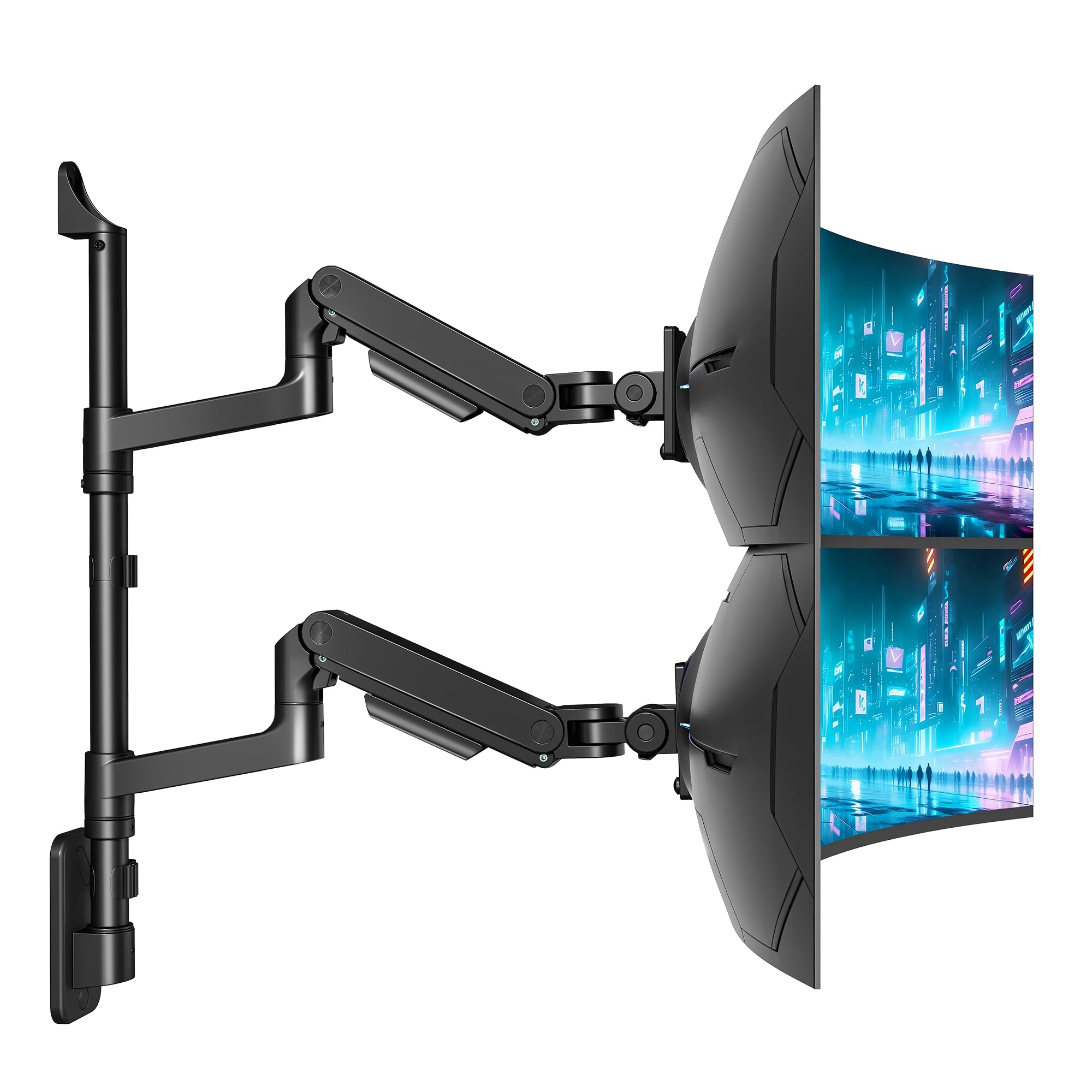 Ares Wing Supporto da Parete per Monitor Ultra Wide