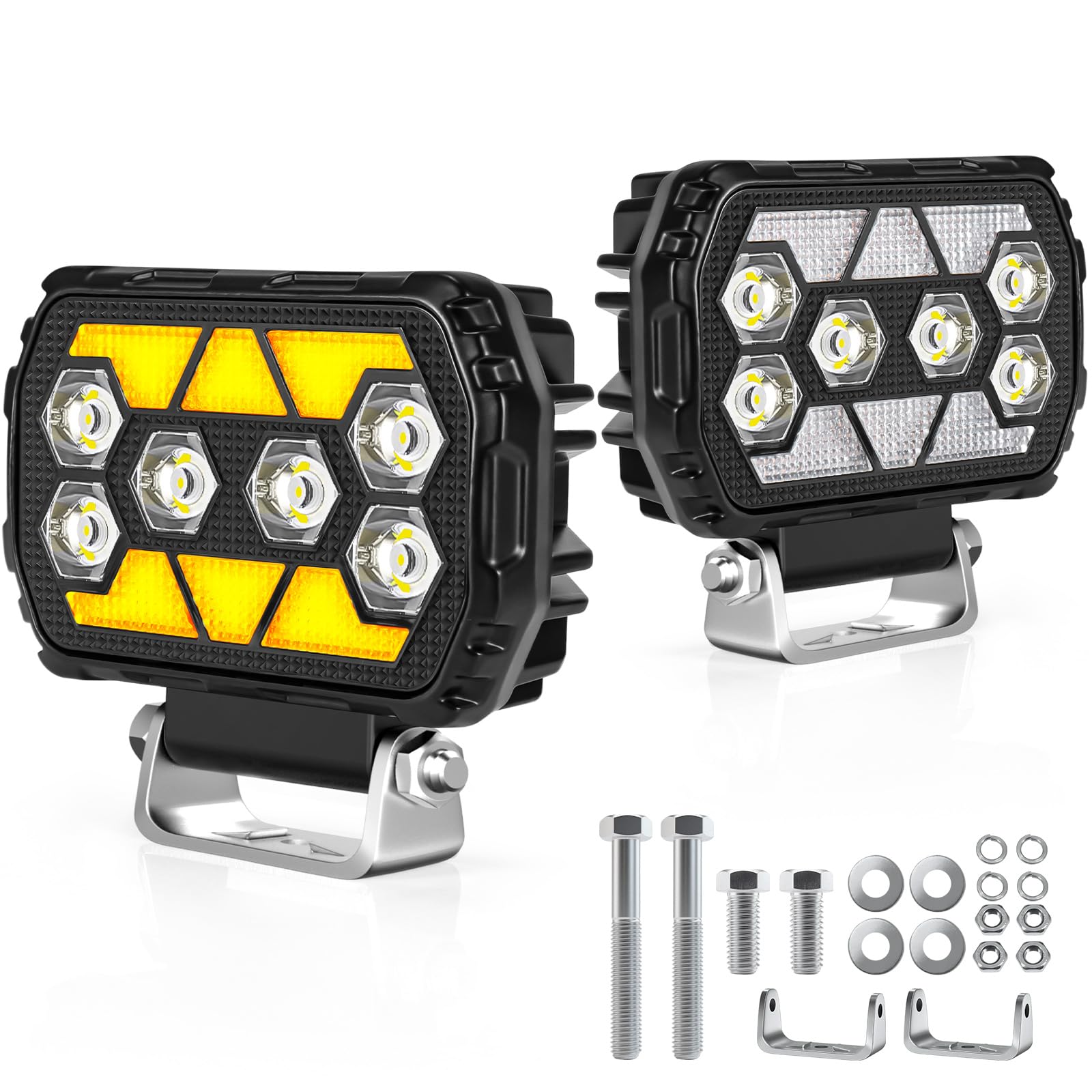 Antom 2 Fari LED Moto 168W 18000 Lumen IP68