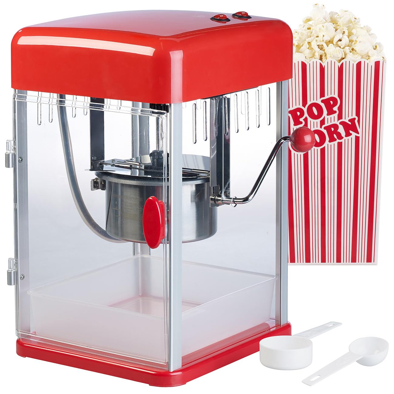 Rosenstein & Söhne Macchina per Popcorn Retro Professionale