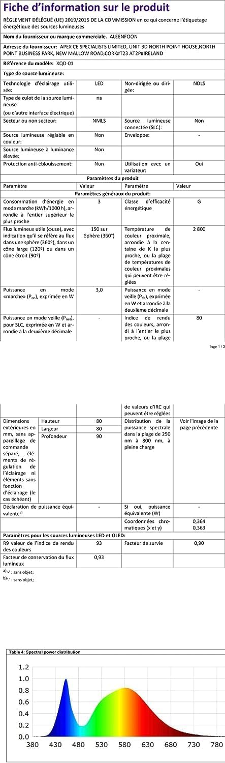 ALEENFOON Lampada da Notte in Cristallo Rosa - immagine 9
